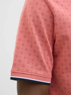 JPRPAULOS PLAY AOP BLU. SS POLO