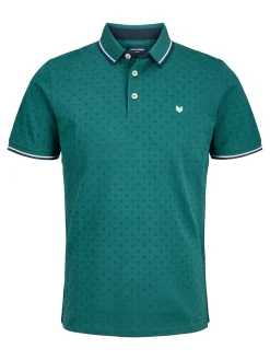 JPRPAULOS PLAY AOP BLU. SS POLO