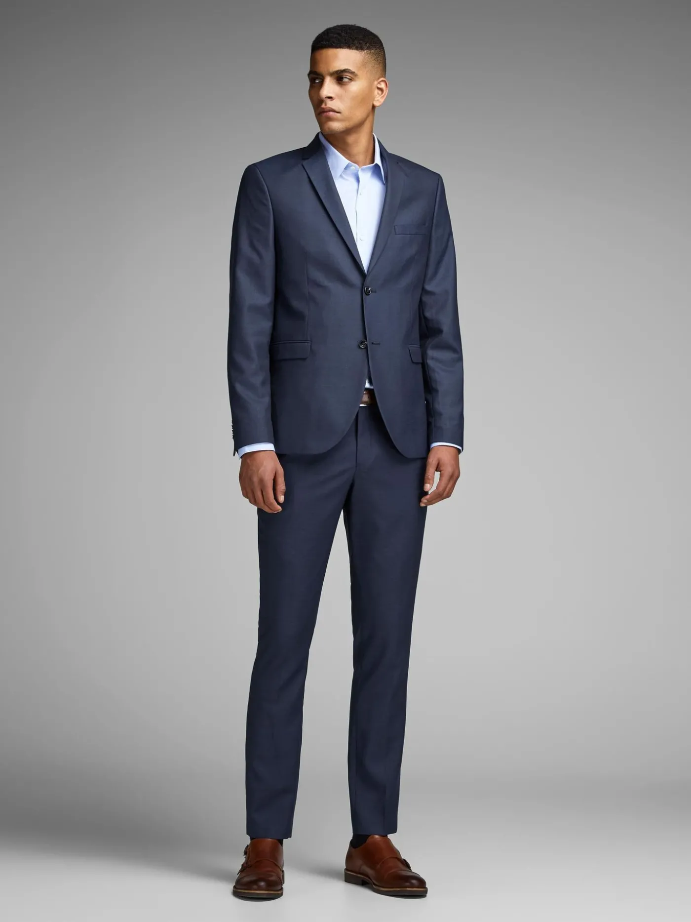 JPRSOLARIS TROUSER NOOS - Dark Navy