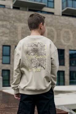 Junior Hollywood map sweater
