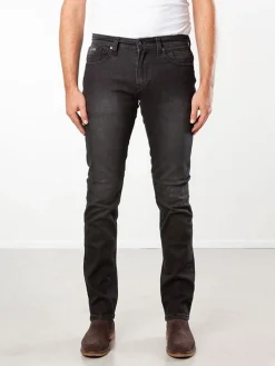 Jv Slim ns pants slim fit stretch denim black