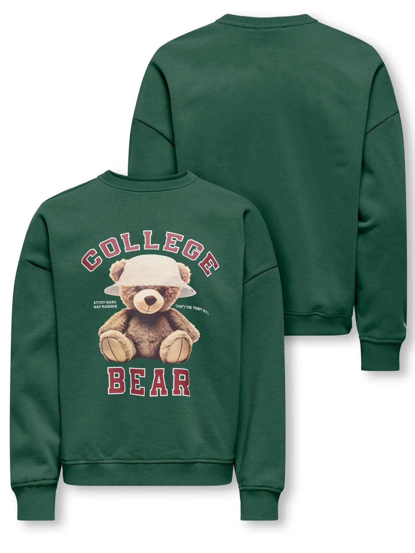 KOGBILA L/S OVZ PRINT O-NECK SWT NO