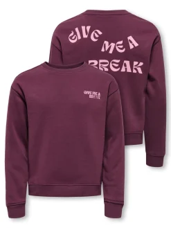 KOGCAMINE L/S OVERSIZE O-NECK CS SW