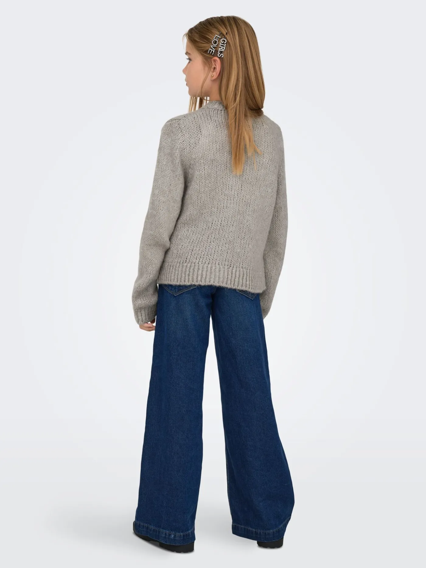 KOGCODY L/S O-NECK BOW CARDIGAN KNT