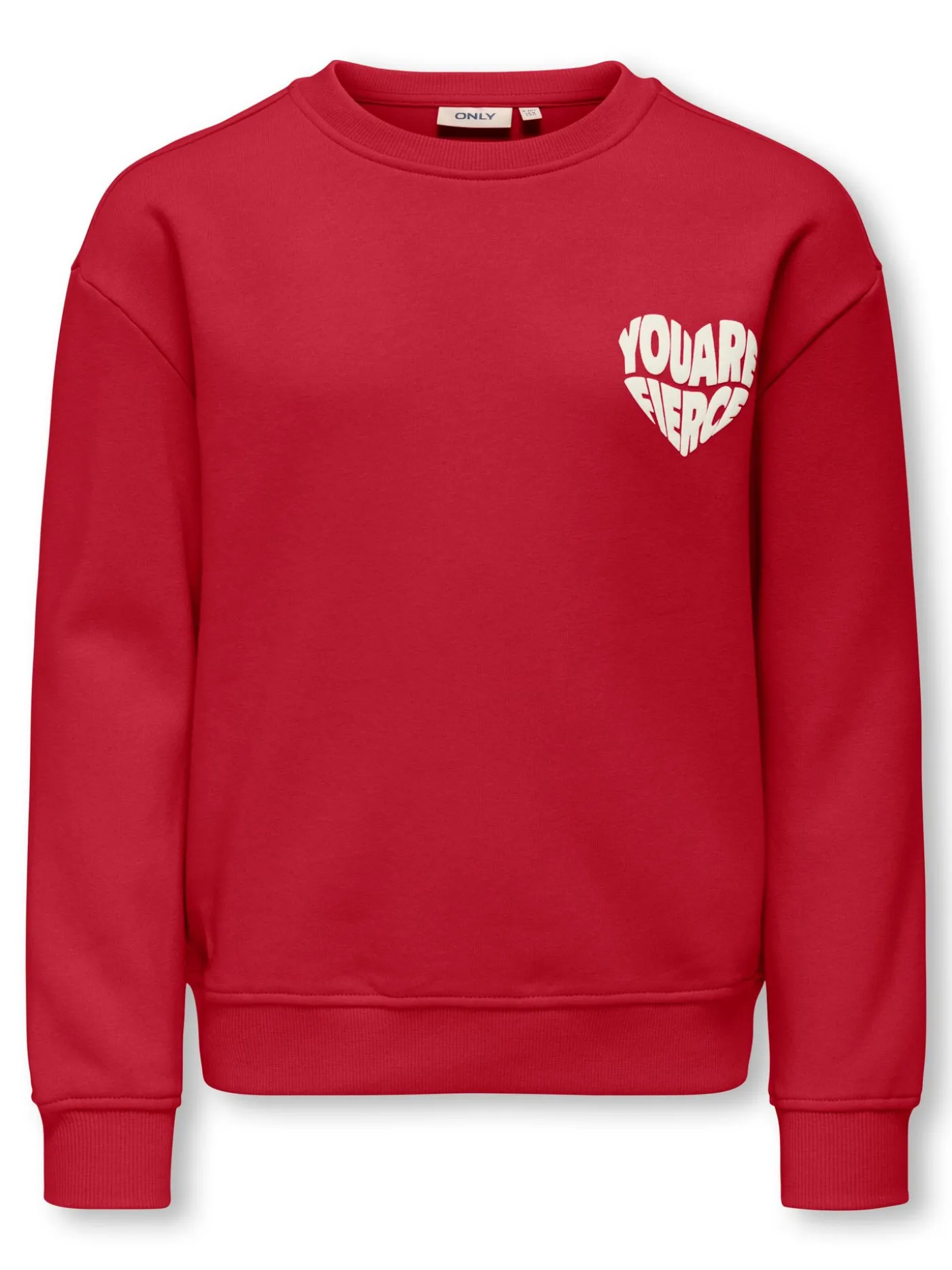 KOGDITTE L/S HEART O-NECK CS SWT