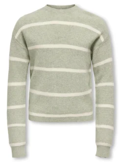 KOGFRANCA LIFE SHORT L/S STRIPE KNT