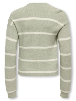 KOGFRANCA LIFE SHORT L/S STRIPE KNT