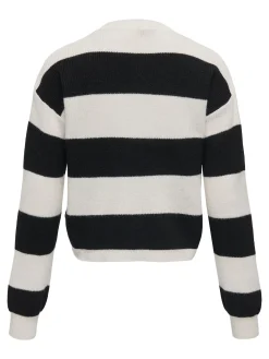 KOGFRANCA LIFE SHORT L/S STRIPE KNT