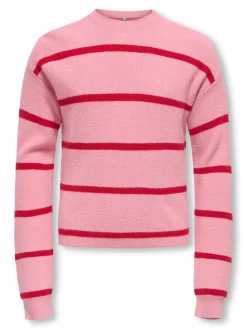 KOGFRANCA LIFE SHORT L/S STRIPE KNT