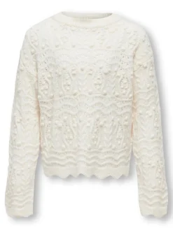 KOGGENOVA L/S O-NECK STRUCTURE KNT