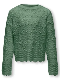 KOGGENOVA L/S O-NECK STRUCTURE KNT