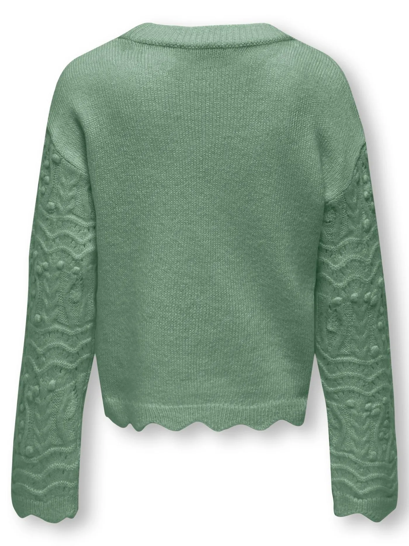 KOGGENOVA L/S O-NECK STRUCTURE KNT