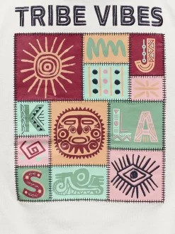 KOGGRIZELDA LIFE S/S PRINTED TEE JR