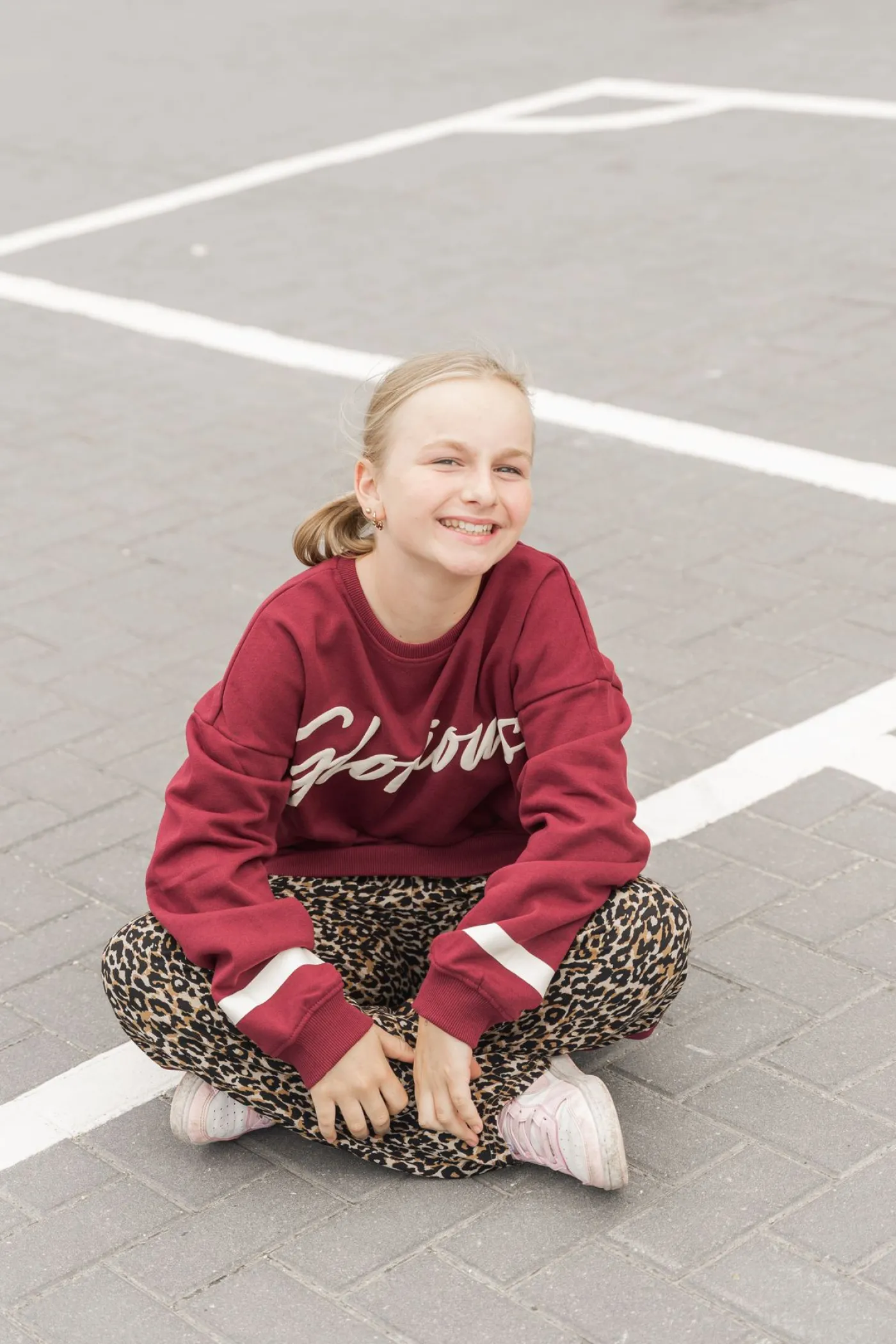 KOGHELLA LIFE LS O-NECK LOOSE PRINT