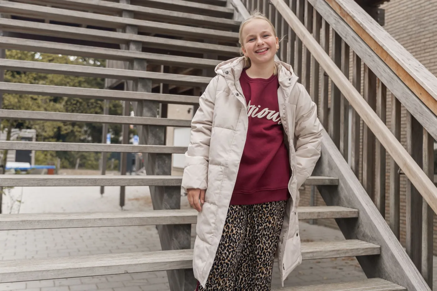 KOGHELLA LIFE LS O-NECK LOOSE PRINT