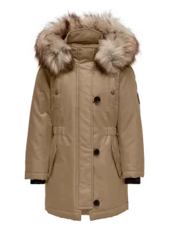 KOGIRIS FUR PARKA  OTW NOOS - Tigers Eye/FUR LIGHT
