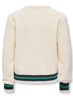 KOGJANNY LIFE L/S V-NECK CARDIGAN K