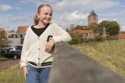 KOGJANNY LIFE L/S V-NECK CARDIGAN K