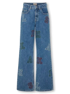 KOGJUICY HW WIDE LEG COLLEGE JEANS