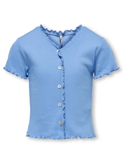 KOGLAILA S/S BUTTON TOP JRS