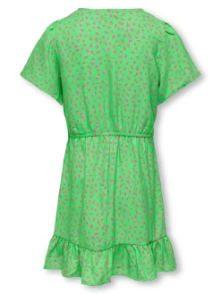 KOGLINO S/S AOP BELT DRESS PTM