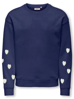 KOGMARISA TEDDY HEART L/S O-NECK CS