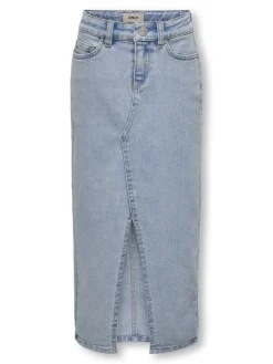 KOGSIRI FRONT SLIT SKIRT DNM GUA NO