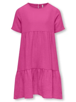 KOGTHYRA S/S LAYERED DRESS WVN