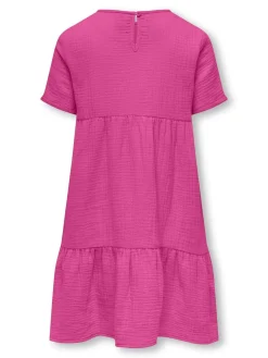 KOGTHYRA S/S LAYERED DRESS WVN