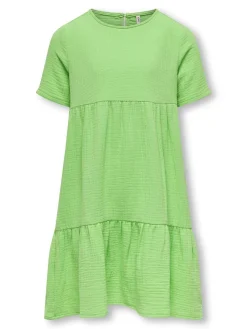 KOGTHYRA S/S LAYERED DRESS WVN