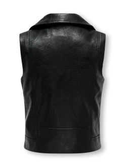 KOGVERA FAUX LEATHER WAISTCOAT OTW