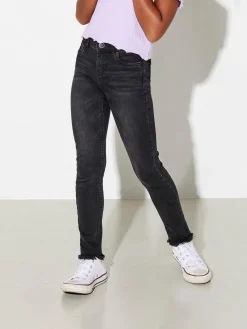 KONBLUSH SKINNY RAW JEANS 1099 NOOS - Black Denim