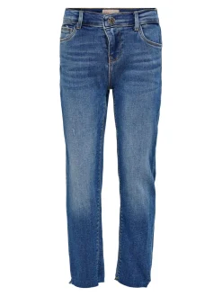 KONEMILY ST RAW  MED BLUE JEANS NOO - Medium Blue