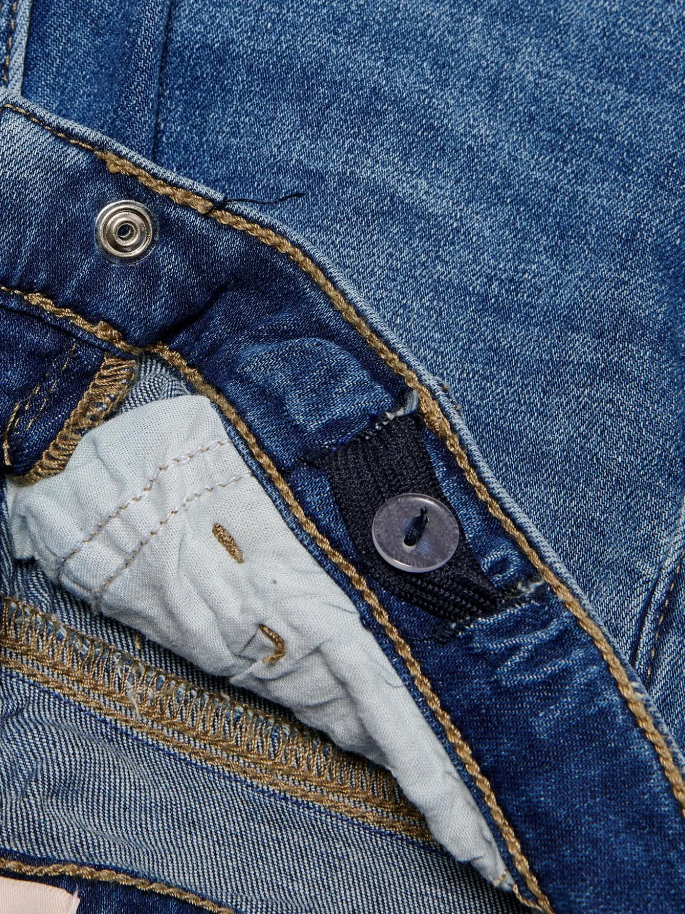 KONEMILY ST RAW MED BLUE JEANS NOO - Medium Blue