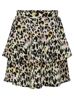 KONSTARLY LAYERED SHORT SKIRT PTM - Lavender/KIDS