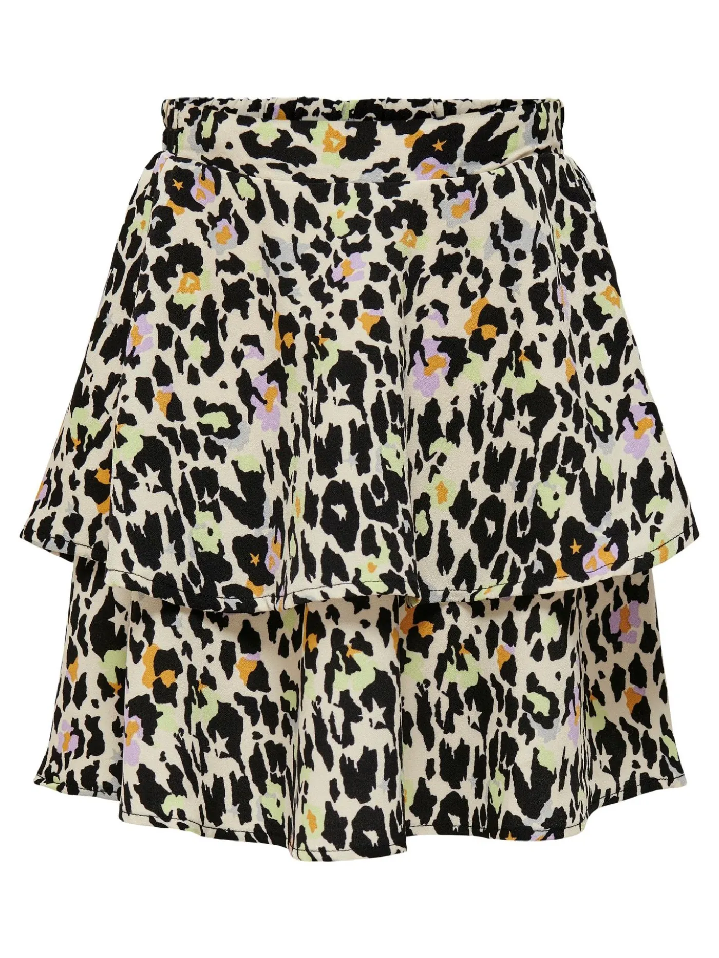 KONSTARLY LAYERED SHORT SKIRT PTM - Lavender/KIDS