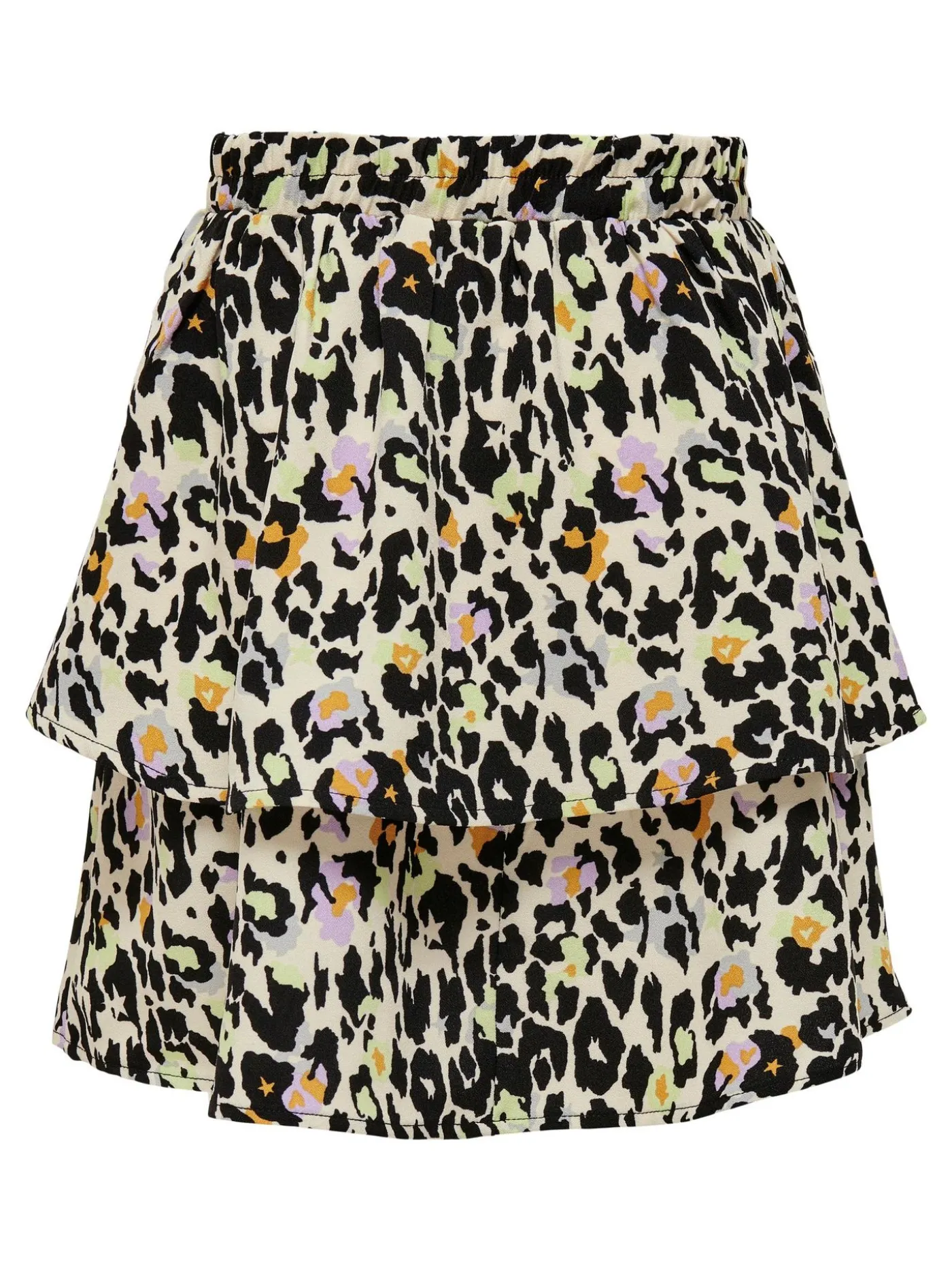 KONSTARLY LAYERED SHORT SKIRT PTM - Lavender/KIDS