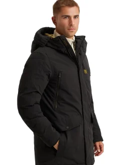 Long jacket ICE PILOT Coated Crunc