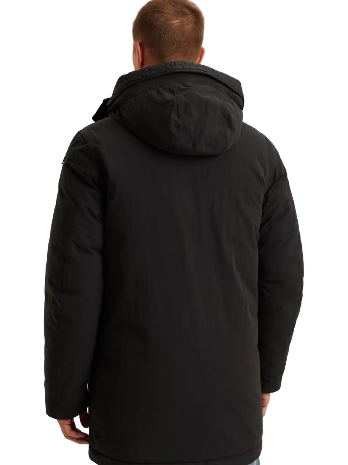 Long jacket ICE PILOT Coated Crunc