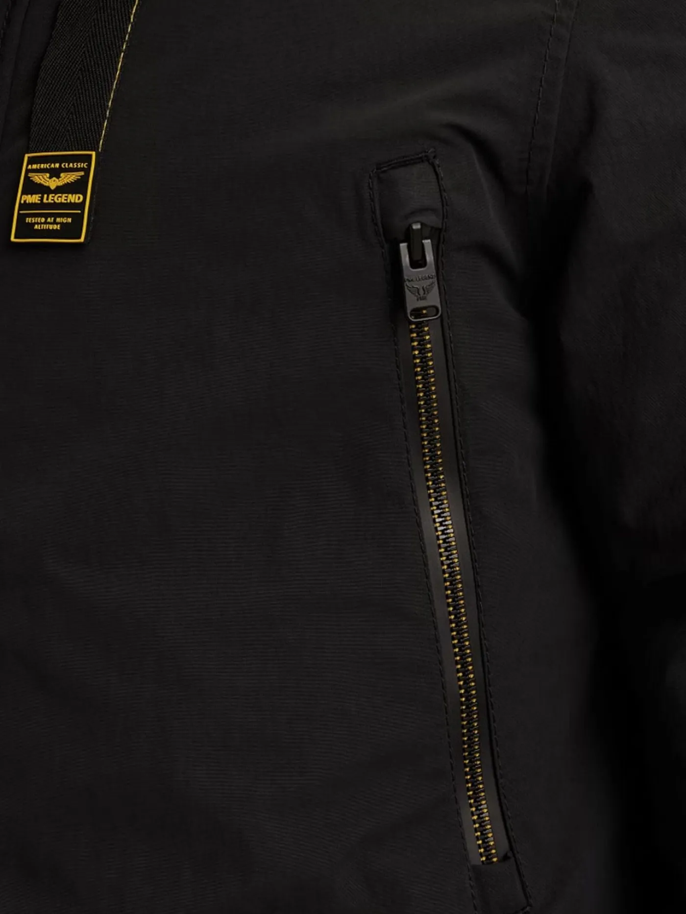 Long jacket ICE PILOT Coated Crunc