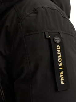 Long jacket ICE PILOT Coated Crunc