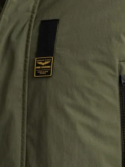 Long jacket ICE PILOT Coated Crunc