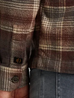 LONG SLEEVE SHIRT Brushed Grindle