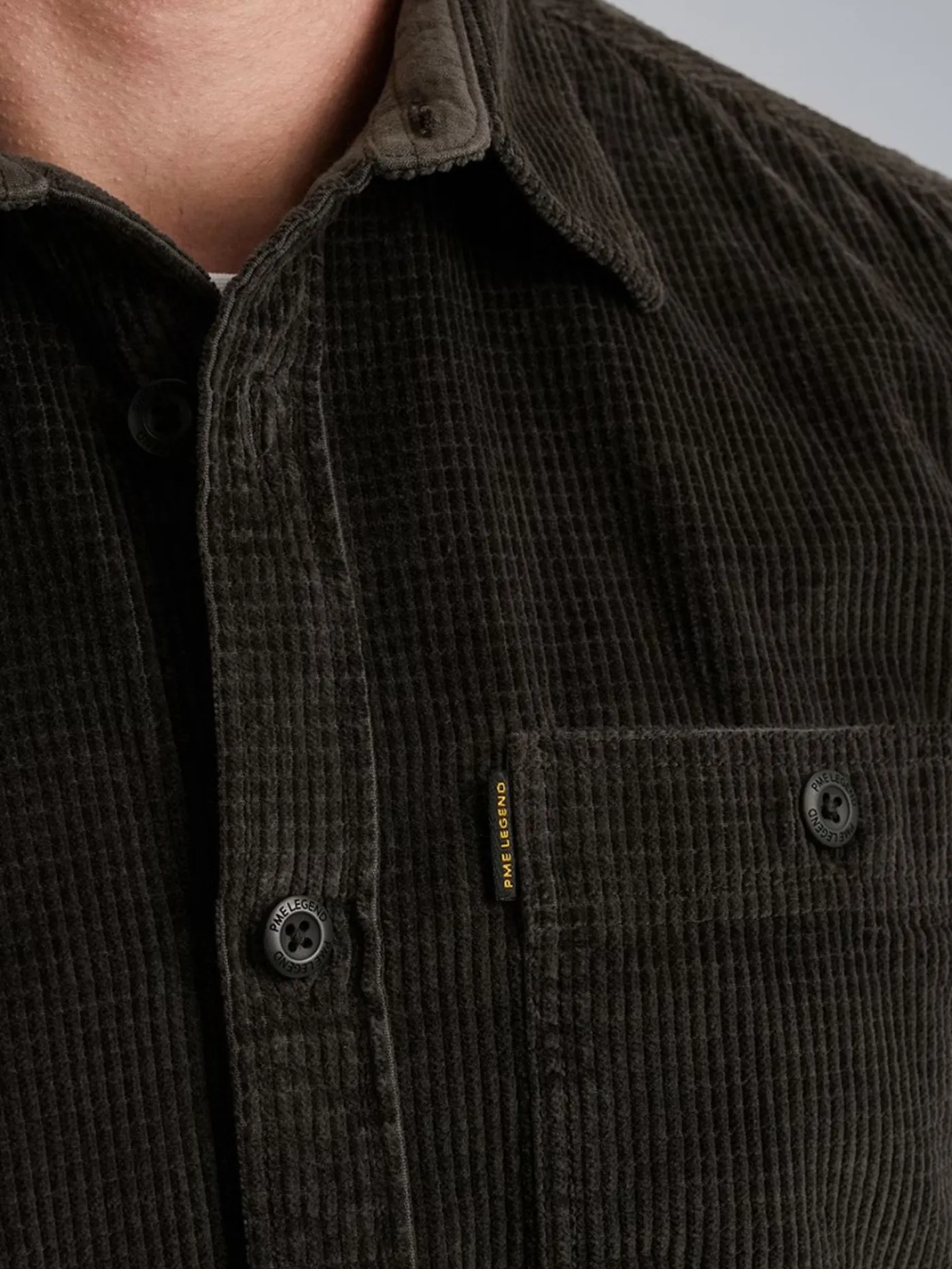 LONG SLEEVE SHIRT Dobby Cord