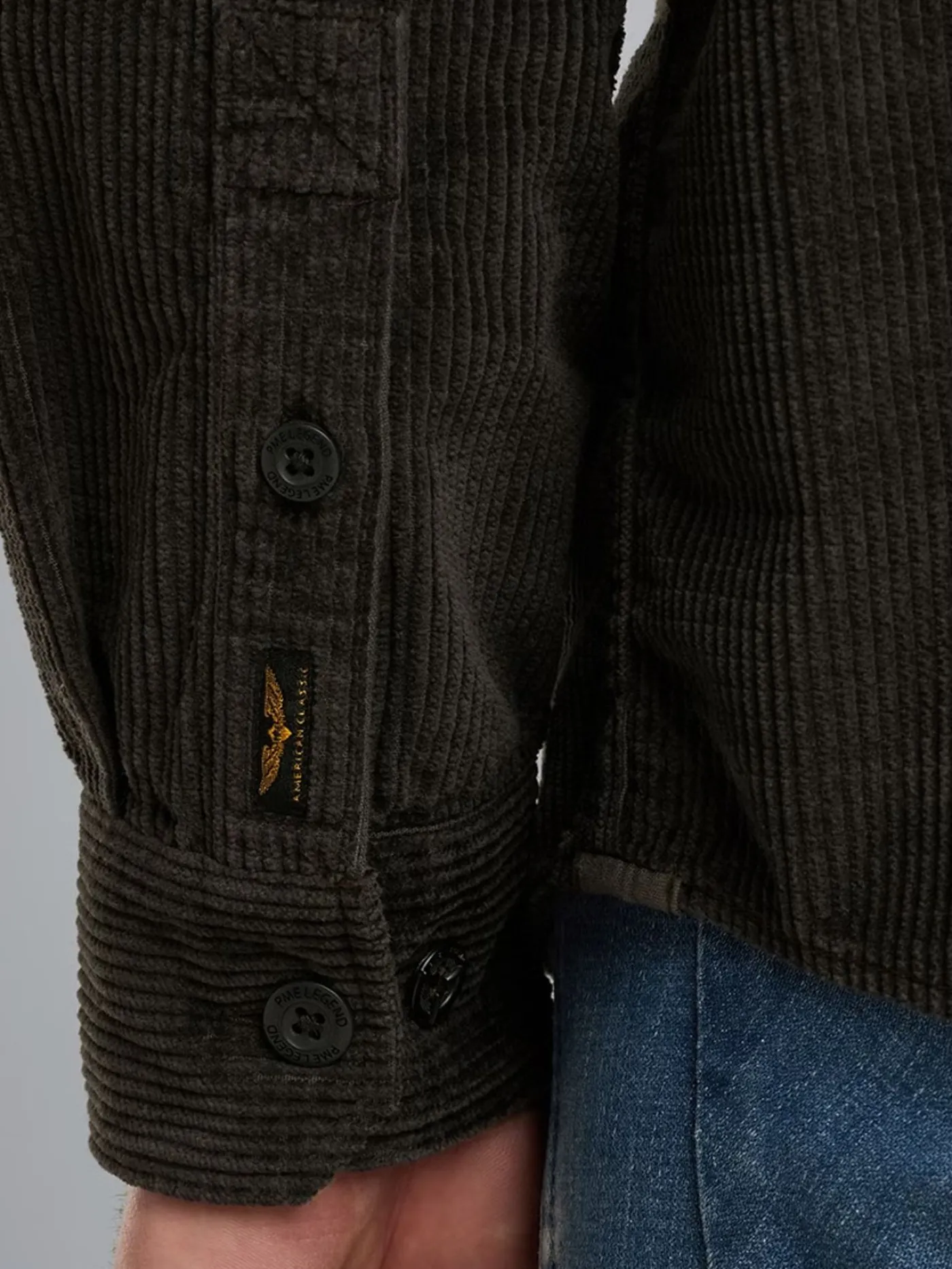 LONG SLEEVE SHIRT Dobby Cord