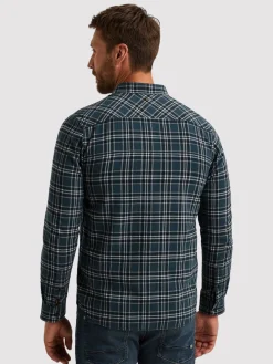 LONG SLEEVE SHIRT Herringbone Yarn