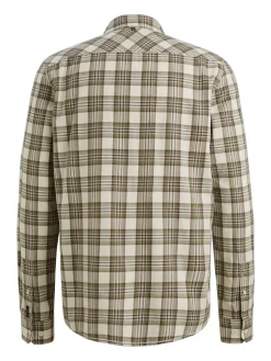 LONG SLEEVE SHIRT Herringbone Yarn