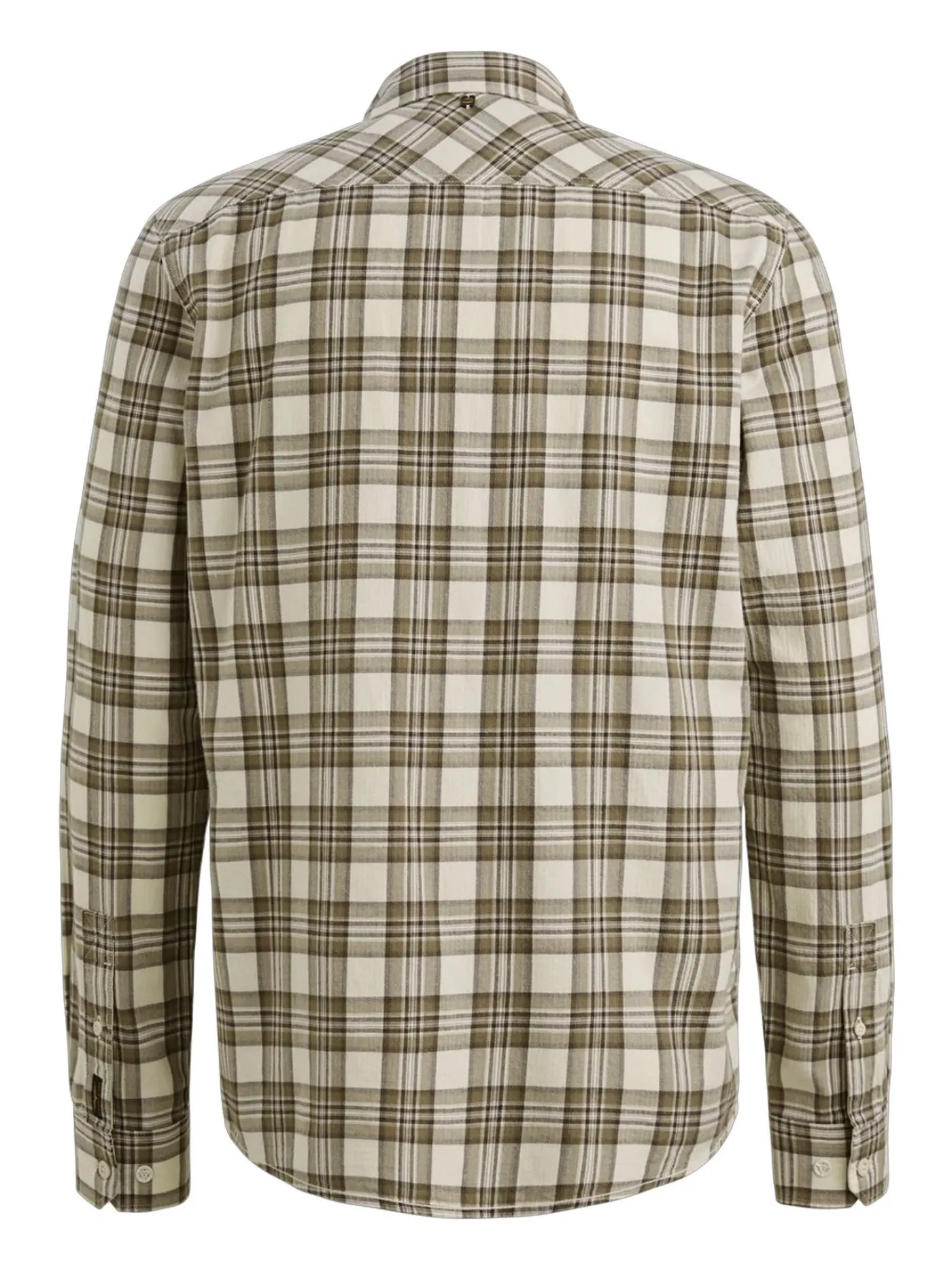 LONG SLEEVE SHIRT Herringbone Yarn