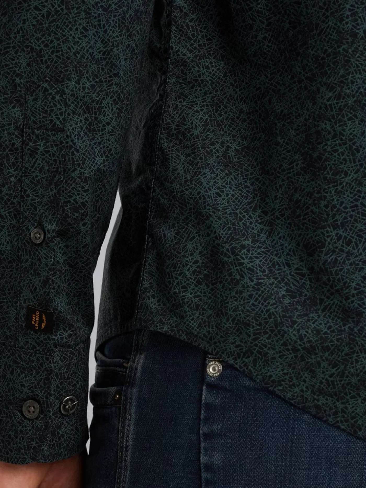 LONG SLEEVE SHIRT Print on Ctn/Lyc