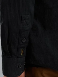 LONG SLEEVE SHIRT Quilt Poplin